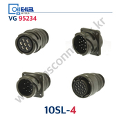 VG 10SL-4 / 10SL4 / VG95234 / VG커넥터 / 군용 커넥터 / 버클 유형 커넥터 / 원터치형 커넥터