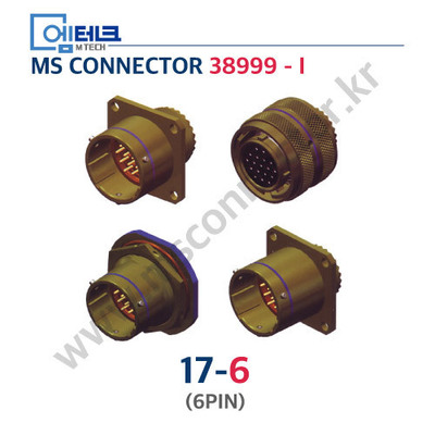 D38999 SeriesⅠ / 17-6P / 17-6S / 6PIN