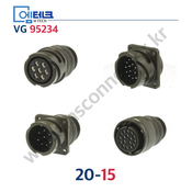 VG 20-15 / 2015 / VG95234 / VG커넥터 / 군용 커넥터 / 버클 유형 커넥터 / 원터치형 커넥터