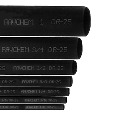 DR-25-1/8-0 DR25 열수축 튜브 TYCO
