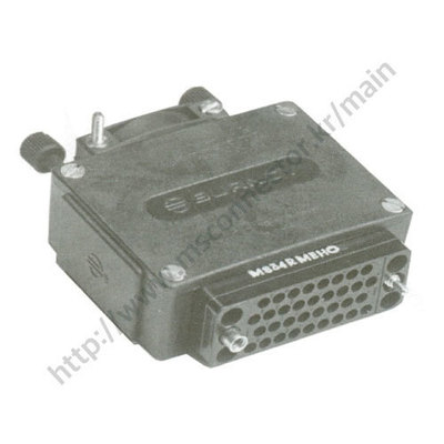 MS34 Cable connectors with plastic suitcase hood