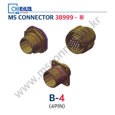 D38999 Series Ⅲ / B-4P / B-4S / 4PIN